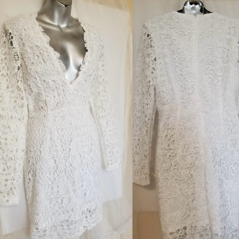 southern fried chics stealing attention long sleeve lace dress